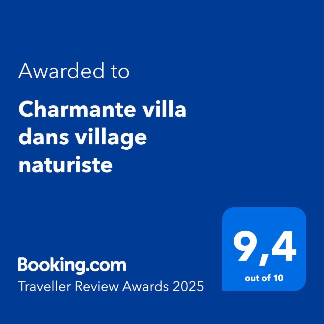 Charmante Villa Dans Village Naturiste Leucate Exterior foto